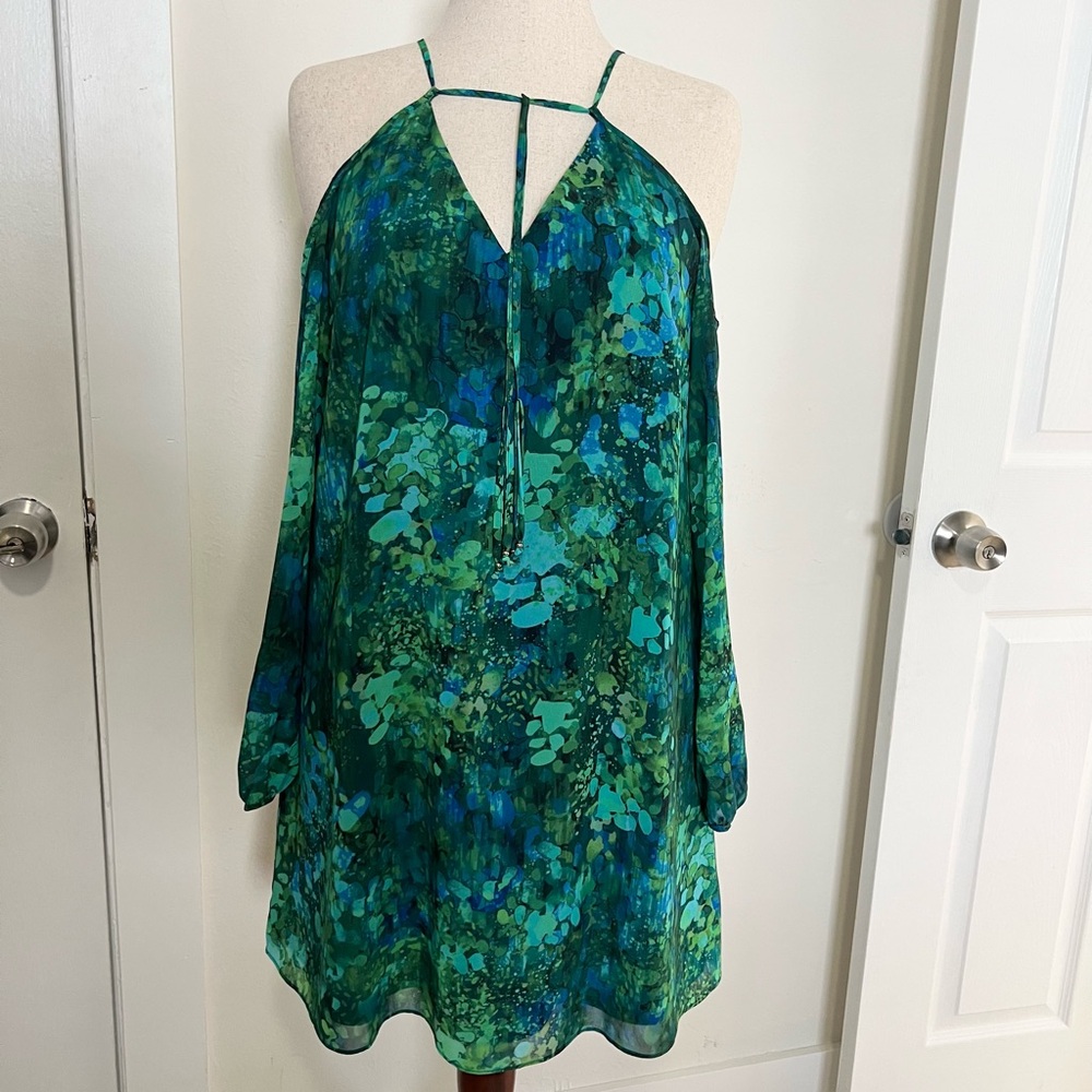 Marciano Green Mini Dress Size M